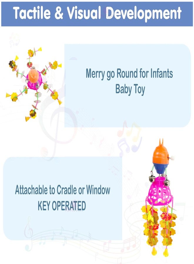 ROSEFAIR Infant Bassinet Toys Adjustable Hanging Activity with Play Accessories, Sensory Travel Car Seat Rattle Toys for Toddler Boy Girl 6-18 Months - Image 4